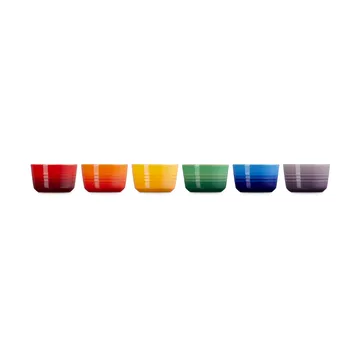 Signature steengoed mini-ramekin 6-delig - Rainbow - Le Creuset