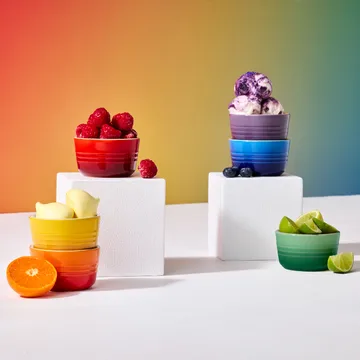 Signature steengoed mini-ramekin 6-delig - Rainbow - Le Creuset