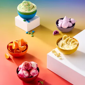 Signature steengoed snackschalen 6-delig - Rainbow - Le Creuset