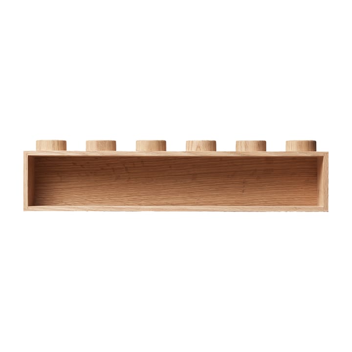LEGO houten boekenplank - Gezeept eikenhout - Lego
