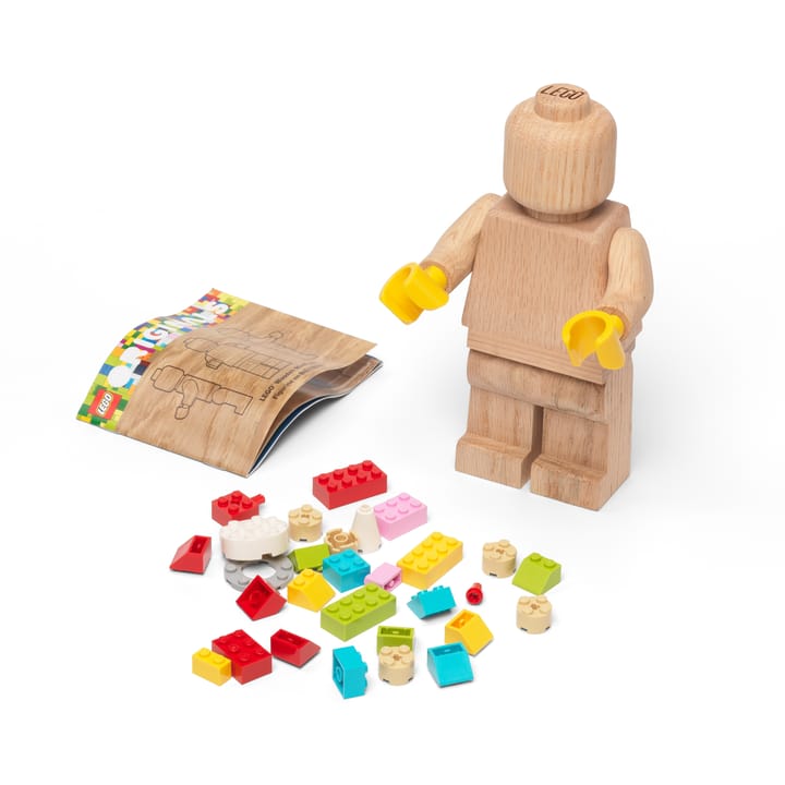 LEGO houten minifiguur, Gezeept eikenhout Lego
