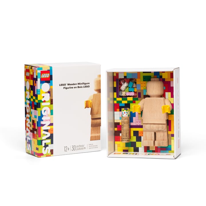 LEGO houten minifiguur, Gezeept eikenhout Lego