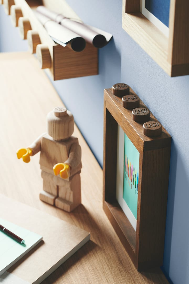 LEGO houten minifiguur, Gezeept eikenhout Lego