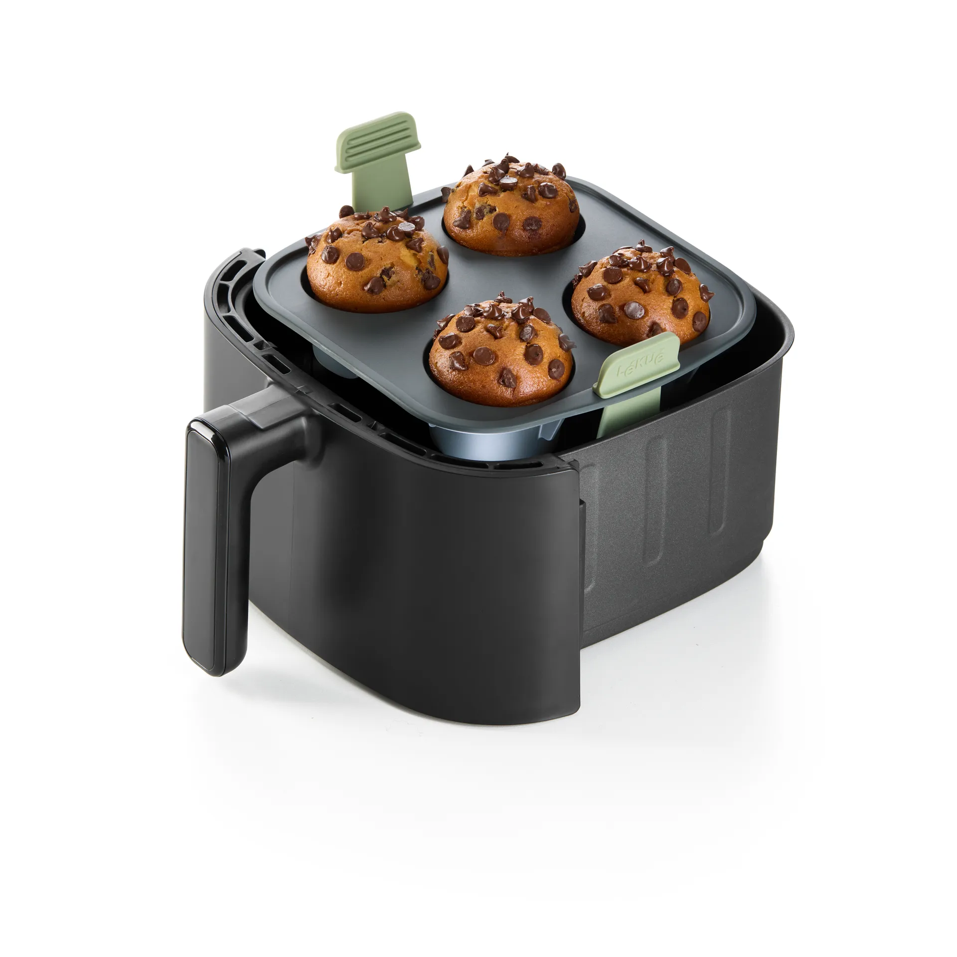 Lékué Airfryer muffinvorm 4 stuks, Grey Lékué
