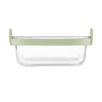 Lékué Airfryer vierkante glazen vorm - Transparent - Lékué