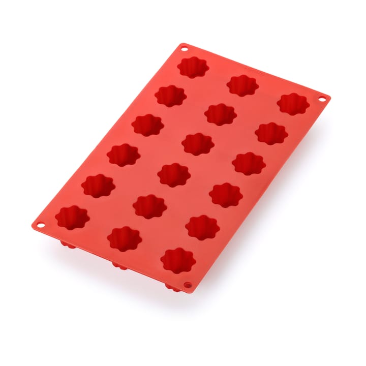Lékué cannelé bordelais siliconenvorm mini - Rood - Lékué