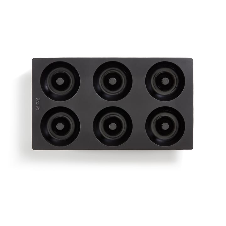 Lékué donutsvorm siliconen 6 st - Zwart - Lékué