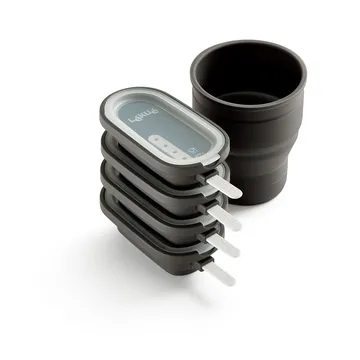 Lékué klassieke ijsvormen 4-pack - Bruin - Lékué