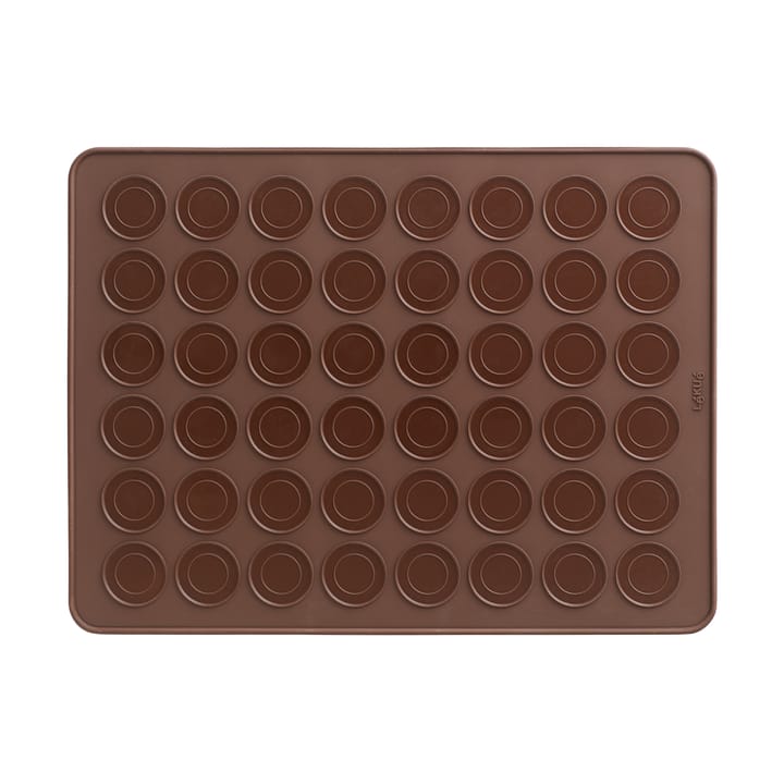 Lékué macarons bakmat siliconen 40 cm - Bruin - Lékué