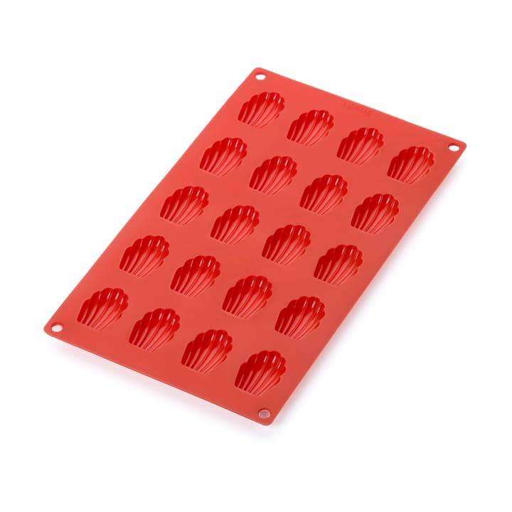 Lékué madeleinevorm mini siliconen 20 st - Rood - Lékué