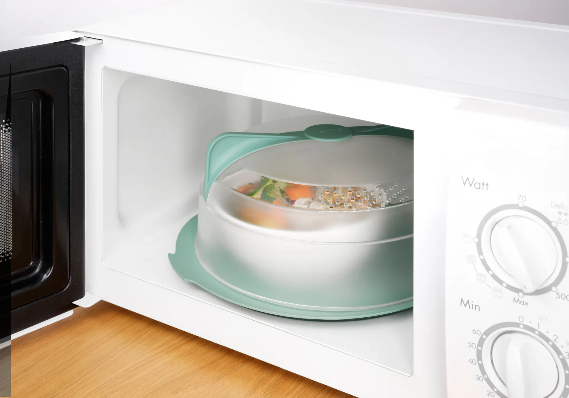 Lékué magnetrondeksel, Transparent Lékué