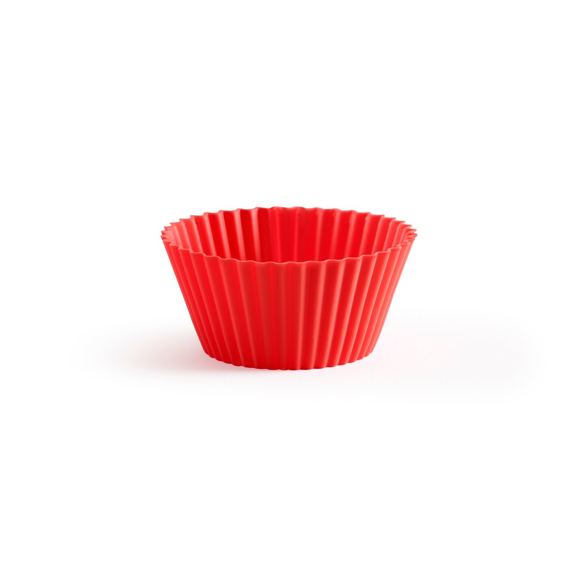 Lékué muffinvorm siliconen 6-pack Rood | Scandinavisch Interieur | Koekjes- & uitsteekvormen | Rood