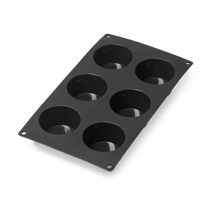 Lékué muffinvorm siliconen 6 st - Zwart - Lékué