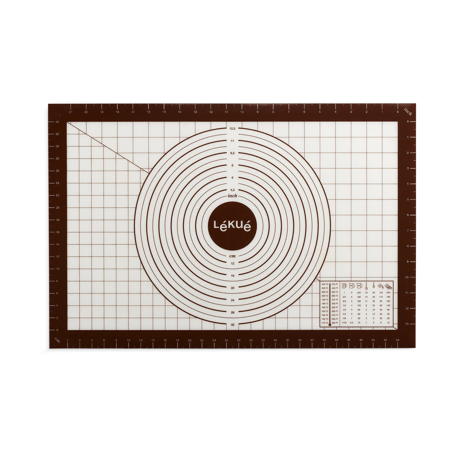 Lékué non-stick bakmat siliconen 60x40 cm, Wit Lékué