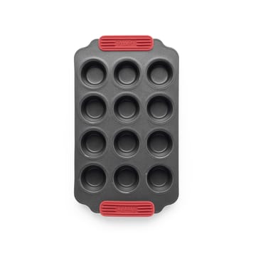 Lékué non stick mini muffinsvorm 12 st - Rood - Lékué