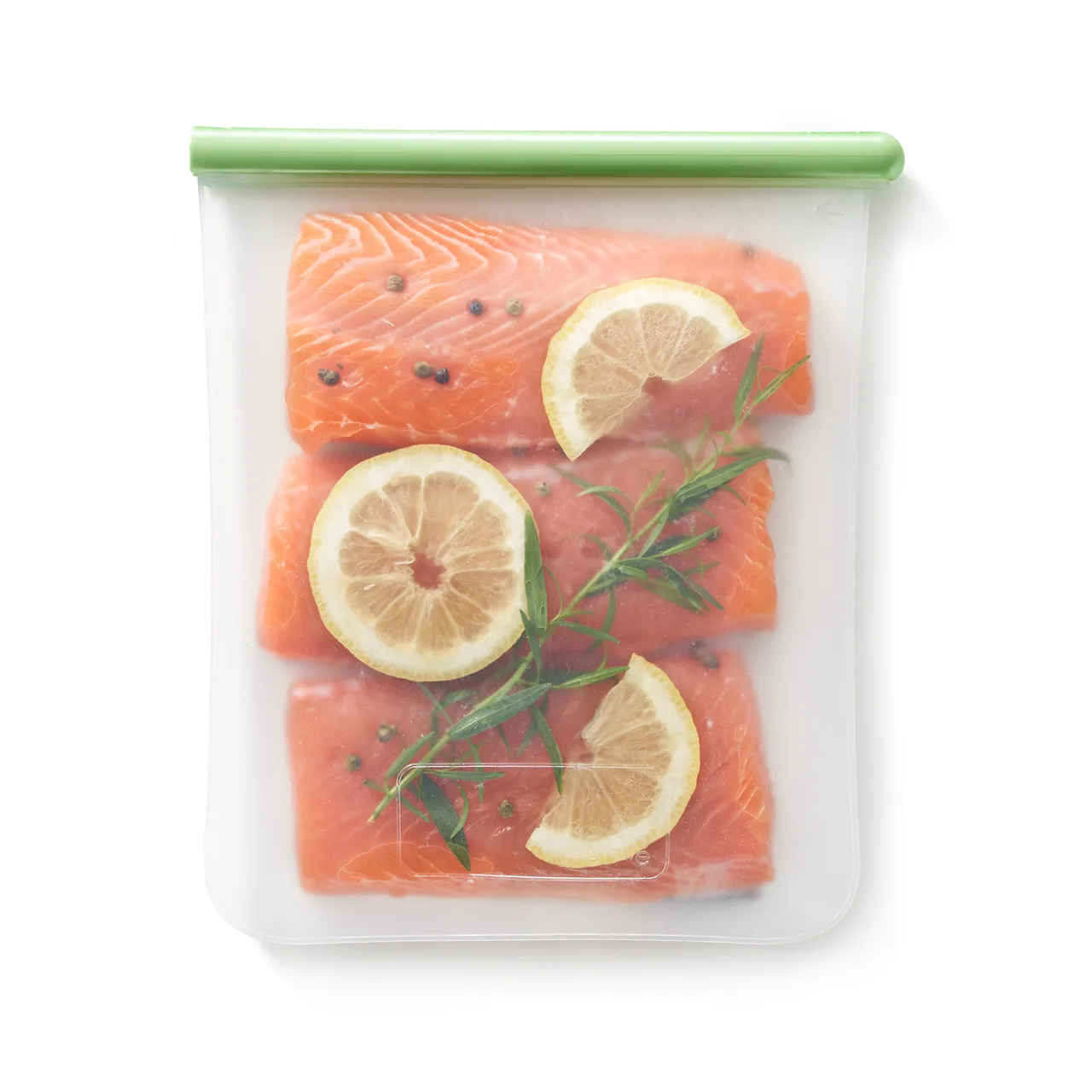 Lékué platte herbruikbare zak groen, L Lékué