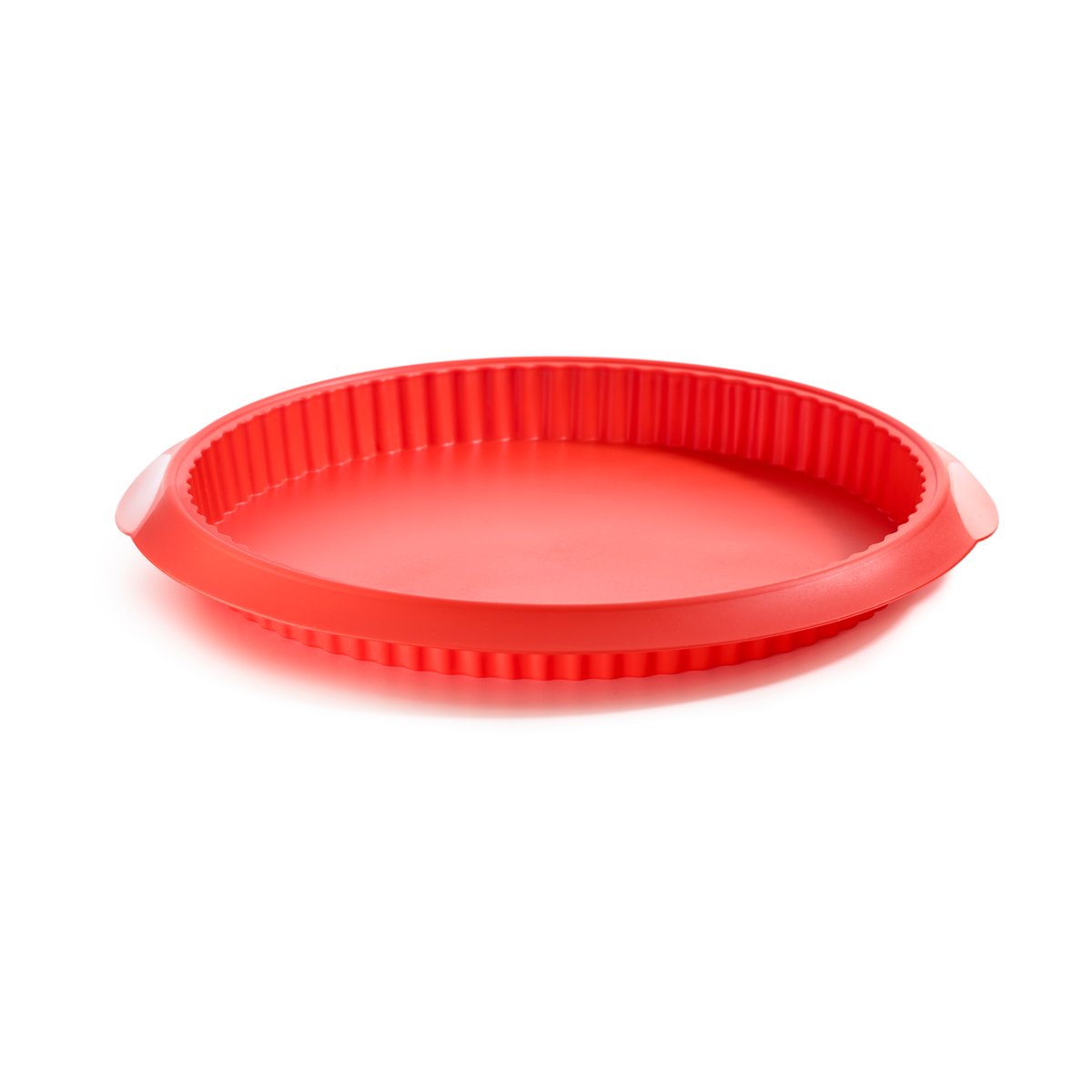 Lékué quiche taartvorm siliconen o28 cm Rood | Scandinavisch Interieur | Quiche- & vlaaivormen | Rood