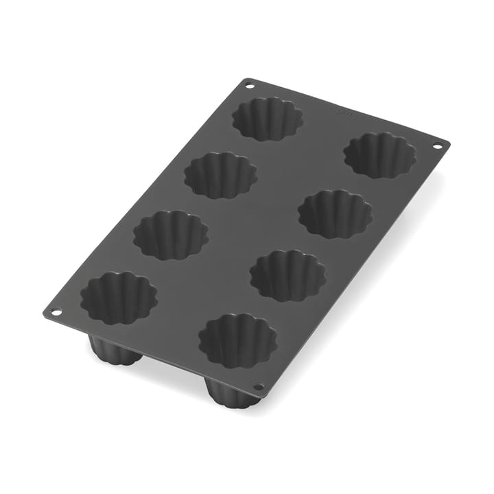 Lékué siliconen vorm canelé bordelais 8 st - Zwart - Lékué