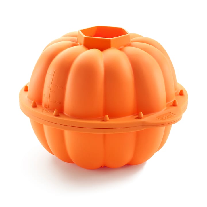 Lékué siliconenvorm 3D Halloween pompoen - Oranje - Lékué