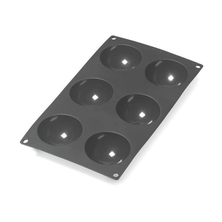 Lékué siliconenvorm halve bol 6 st - Zwart - Lékué