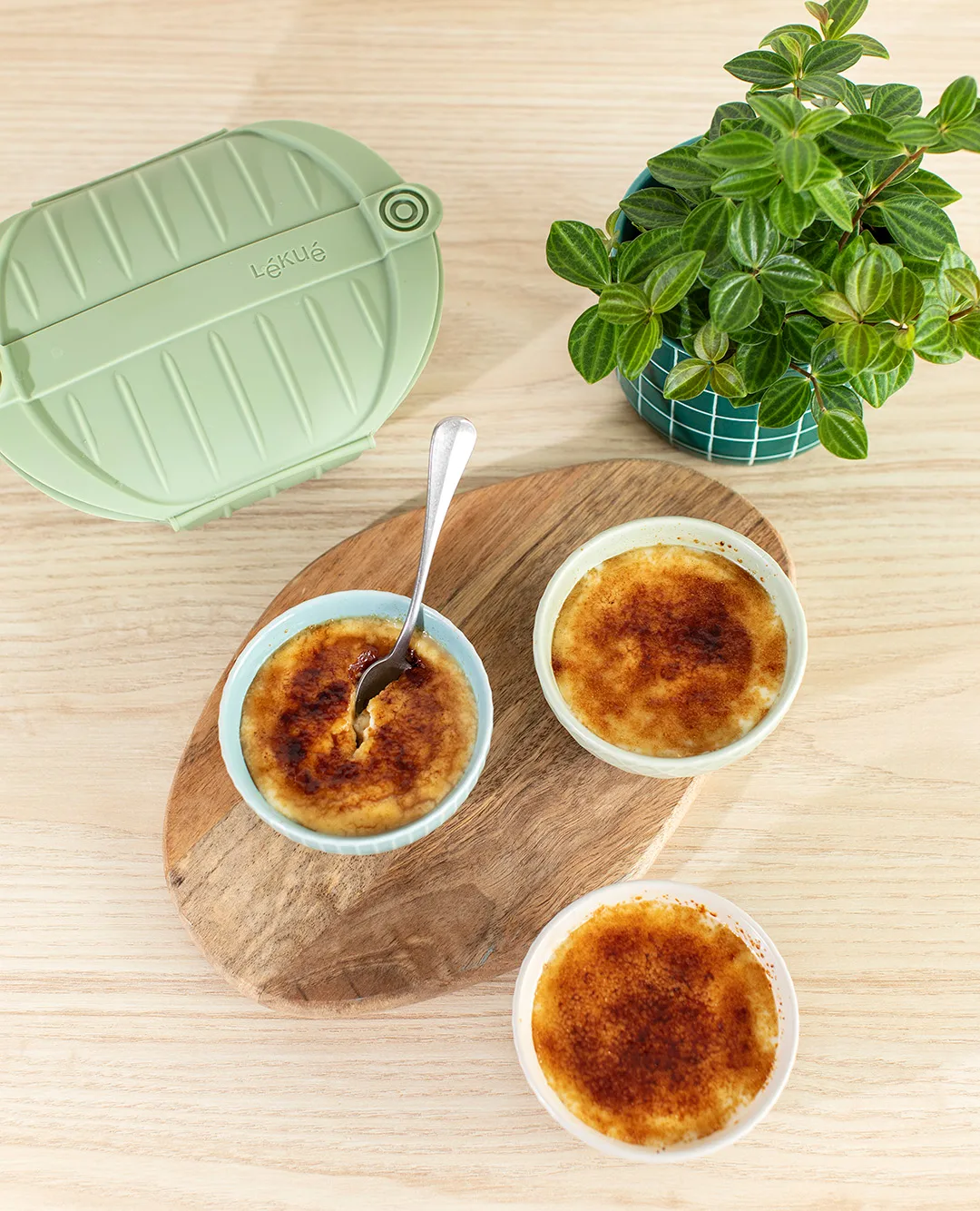 Lékué stoomkoker, Groen, groot, 2-pack Lékué