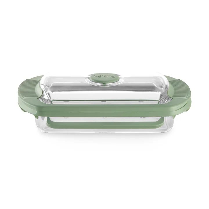 Lékué stoomkoker - Transparant, glas, 2-pack - Lékué
