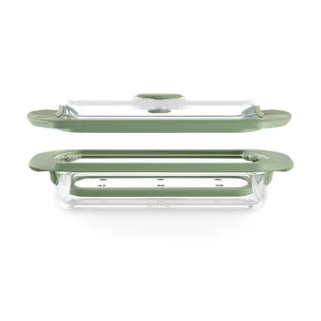 Lékué stoomkoker - Transparant, glas, 2-pack - Lékué