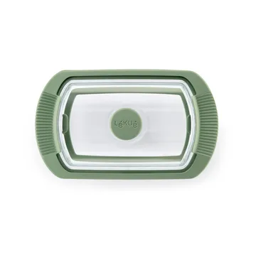 Lékué stoomkoker - Transparant, glas, 2-pack - Lékué