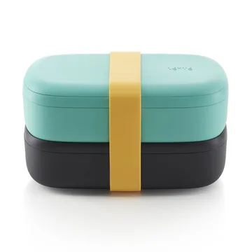 Lékué To Go lunchbox 2-delig - Groen - Lékué