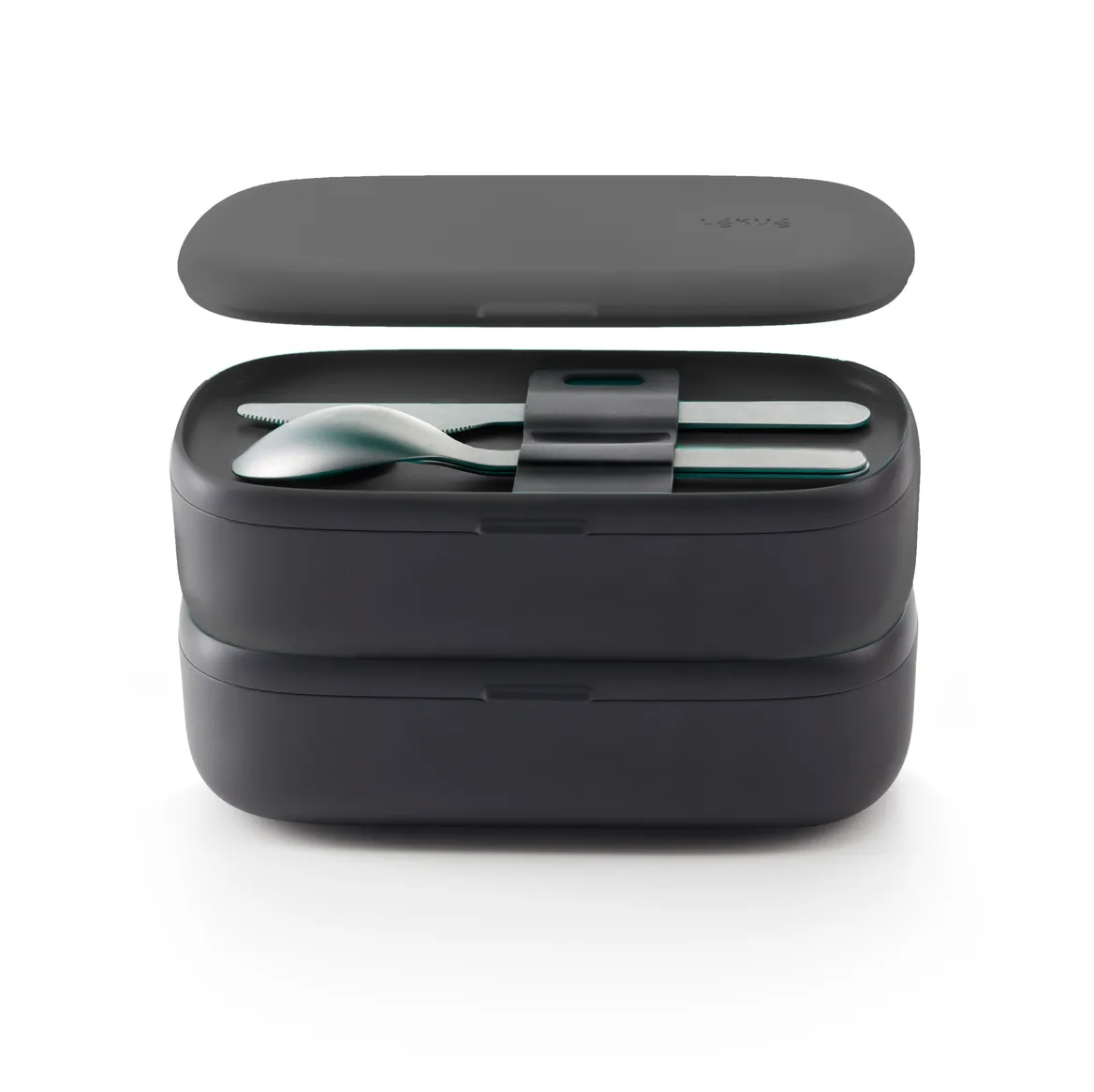 Lékué To Go lunchbox limited edition 1 L, Zwart Lékué