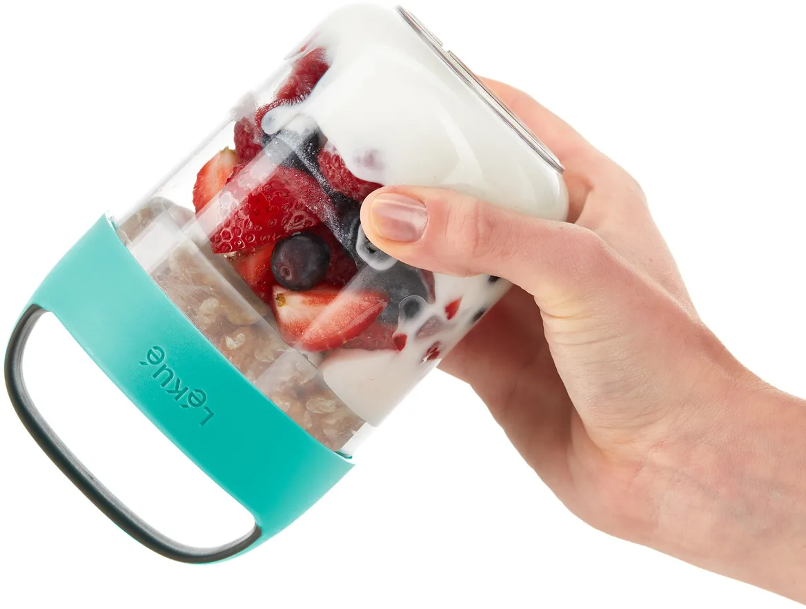 Lékué To Go pot 0,4 L, Turkoois Lékué