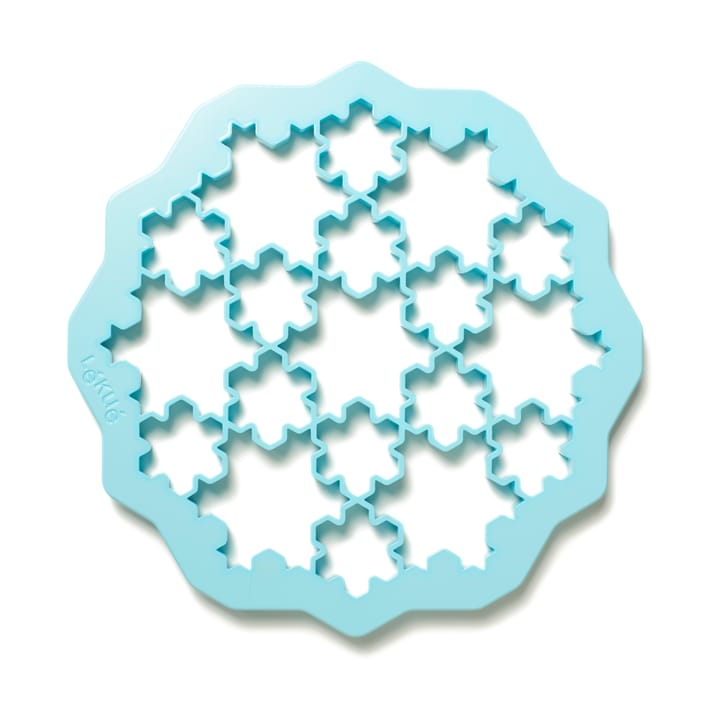 Lékué uitsteker sneeuwvlok 23,5x23,5 cm - Blauw - Lékué