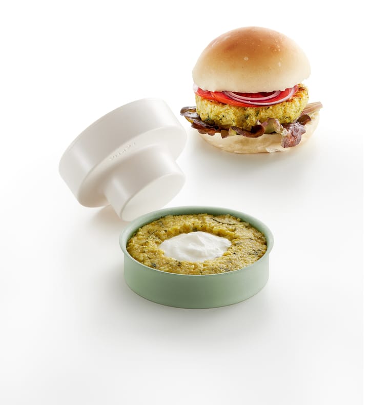 Lékué Veggie Burgervorm 2-delig, Groen Lékué