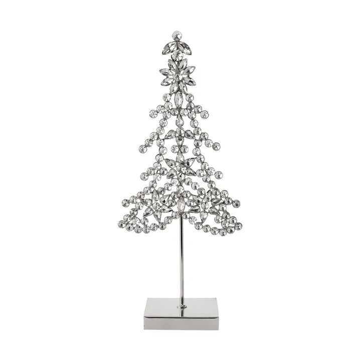 Ada tree decoratieobject - Zilverkleurig, 14x8x32 cm - Lene Bjerre