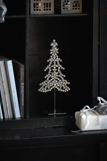 Ada tree decoratieobject - Zilverkleurig, 14x8x32 cm - Lene Bjerre