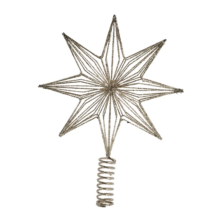Alivinne kerstboomster 31 cm - light gold - Lene Bjerre