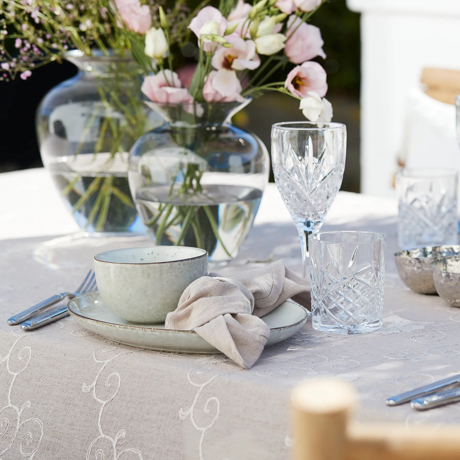 Amera dienblad 27x34 cm, White sands Lene Bjerre