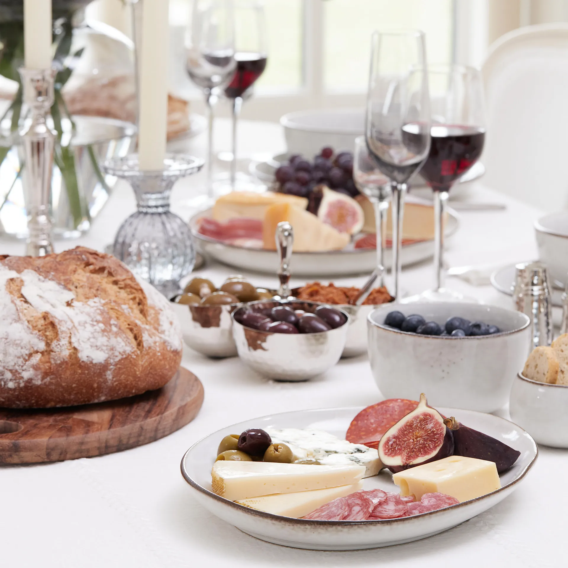 Amera dienblad 27x34 cm, White sands Lene Bjerre