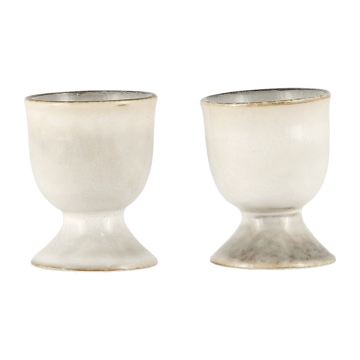 Amera eierdop 6,5 cm, White sands Lene Bjerre