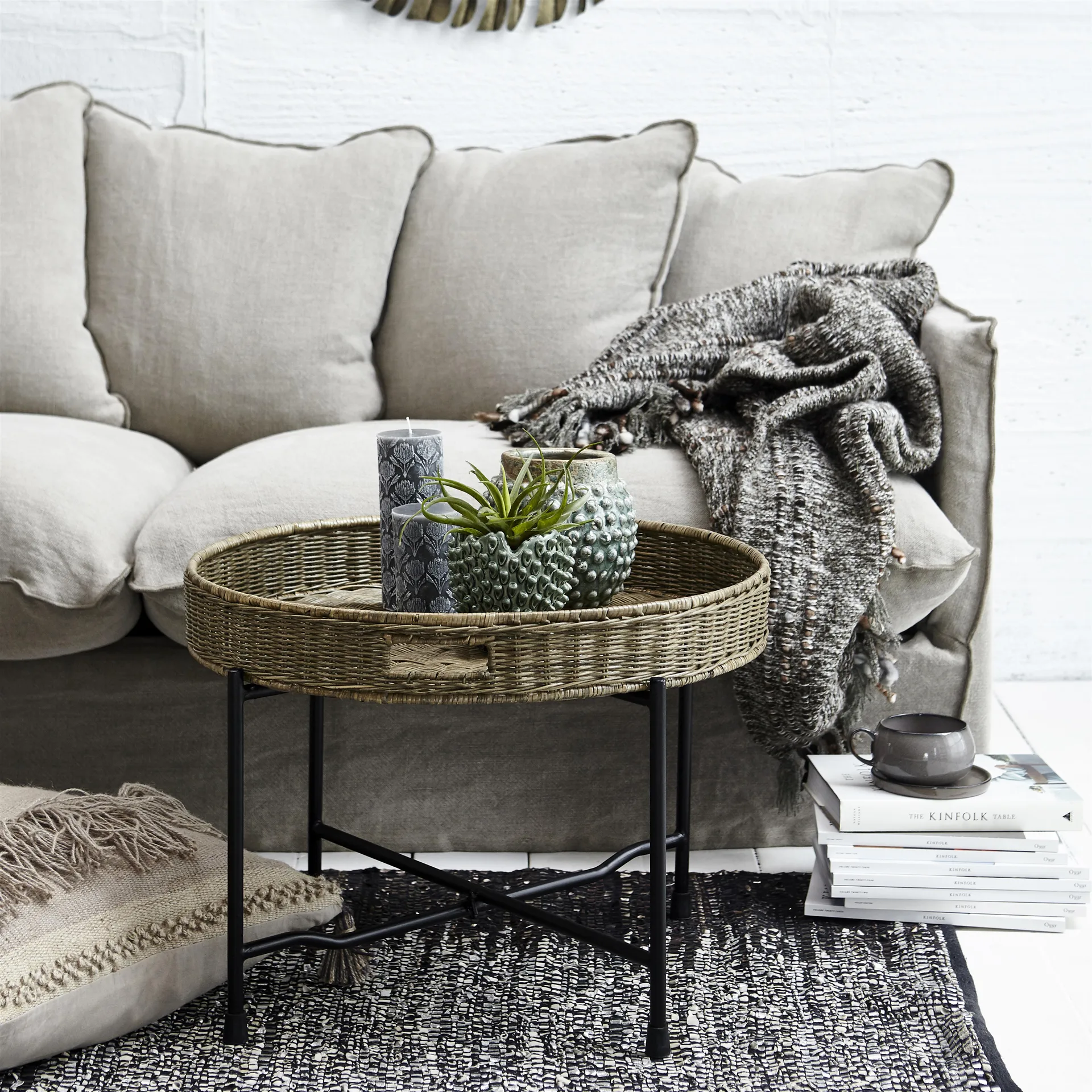 Amera kop en schotel, Grijs Lene Bjerre