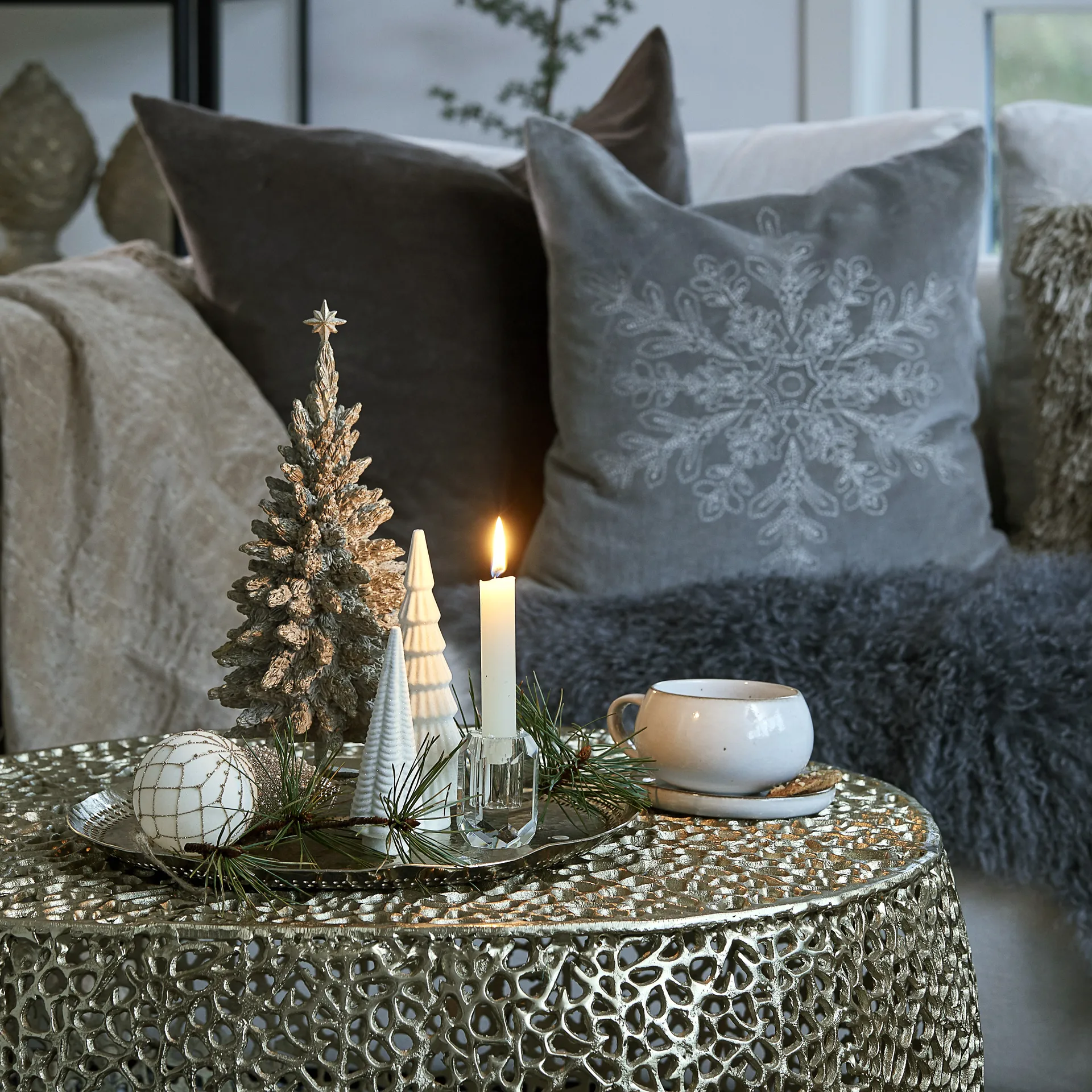 Amera kop en schotel, White sands Lene Bjerre