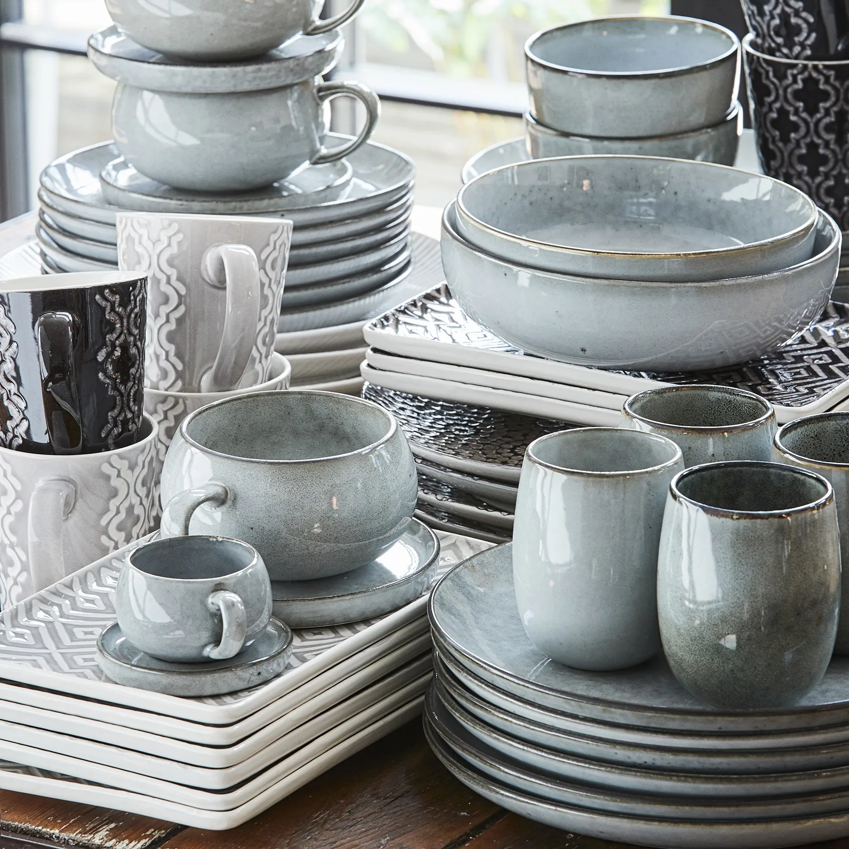 Amera mok met oor, grijs Lene Bjerre