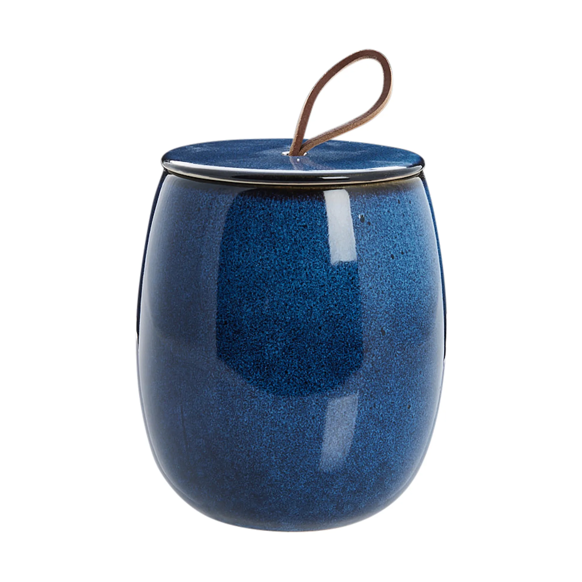 Amera opbergpot met deksel blue, Ø12 cm Lene Bjerre