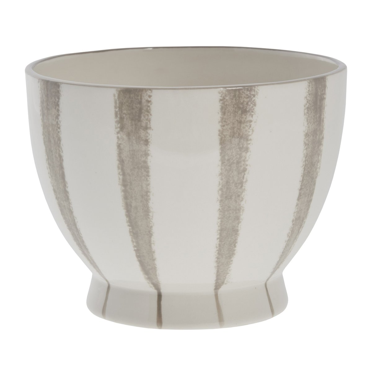 Lene Bjerre Anivia (bloem)pot o18 cm Grey | Scandinavisch Interieur | Bloempotten | Beige