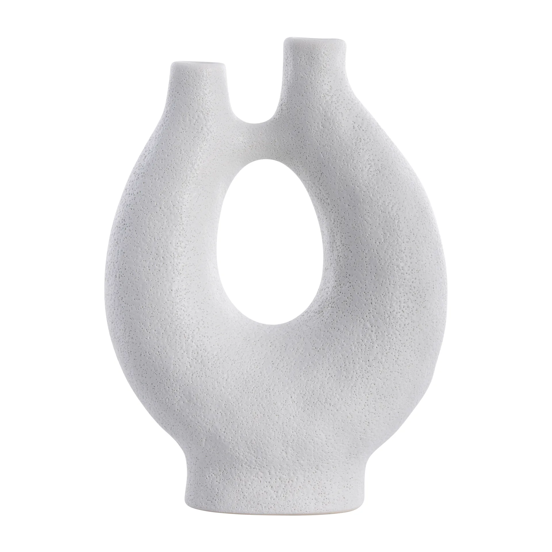 Ayla vaas 21,5 cm, White Lene Bjerre