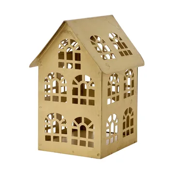 Bolille waxinelichthouder - Goudkleurig, 9x12xH17 cm - Lene Bjerre
