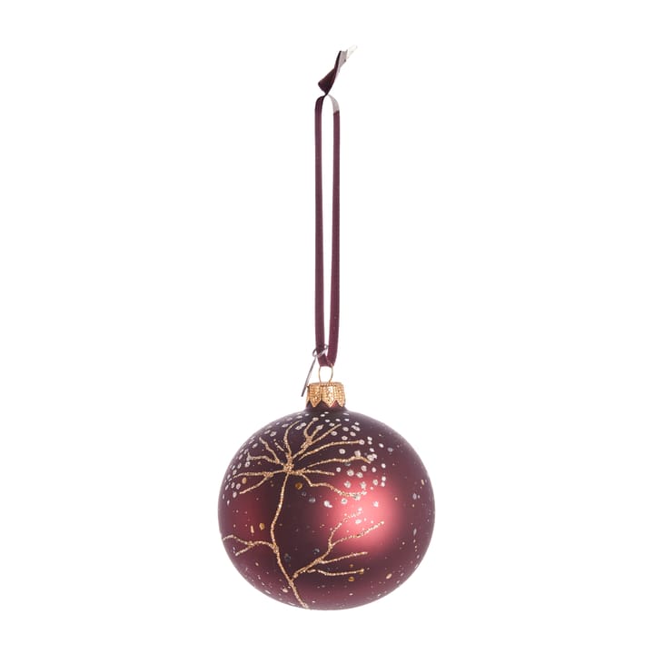 Cadelia kerstbal boom Ø8 cm - pomegranate-light gold - Lene Bjerre