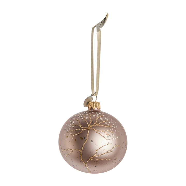 Cadelia kerstbal boom Ø8 cm - powder-light gold - Lene Bjerre