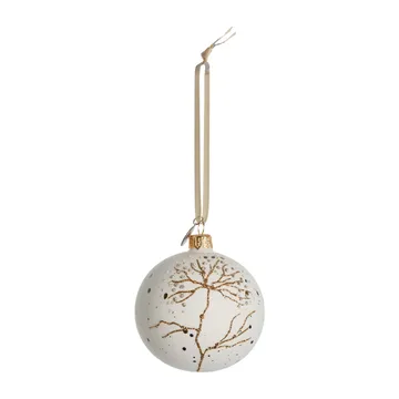 Cadelia kerstbal boom Ø8 cm - white-light gold - Lene Bjerre