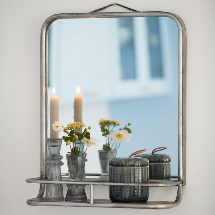Callie opbergpot met deksel Ø10 cm - Dark grey - Lene Bjerre